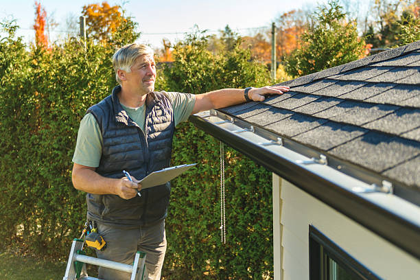 Professional Roof Leak Repair technician working in Berrien Springs, MI